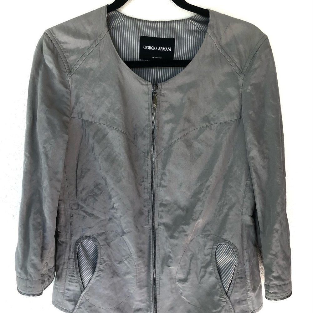 Giorgio Armani Gray Jacket